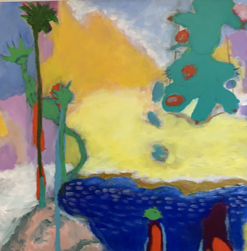 South of Sarita by artist Mary Wallace-Green